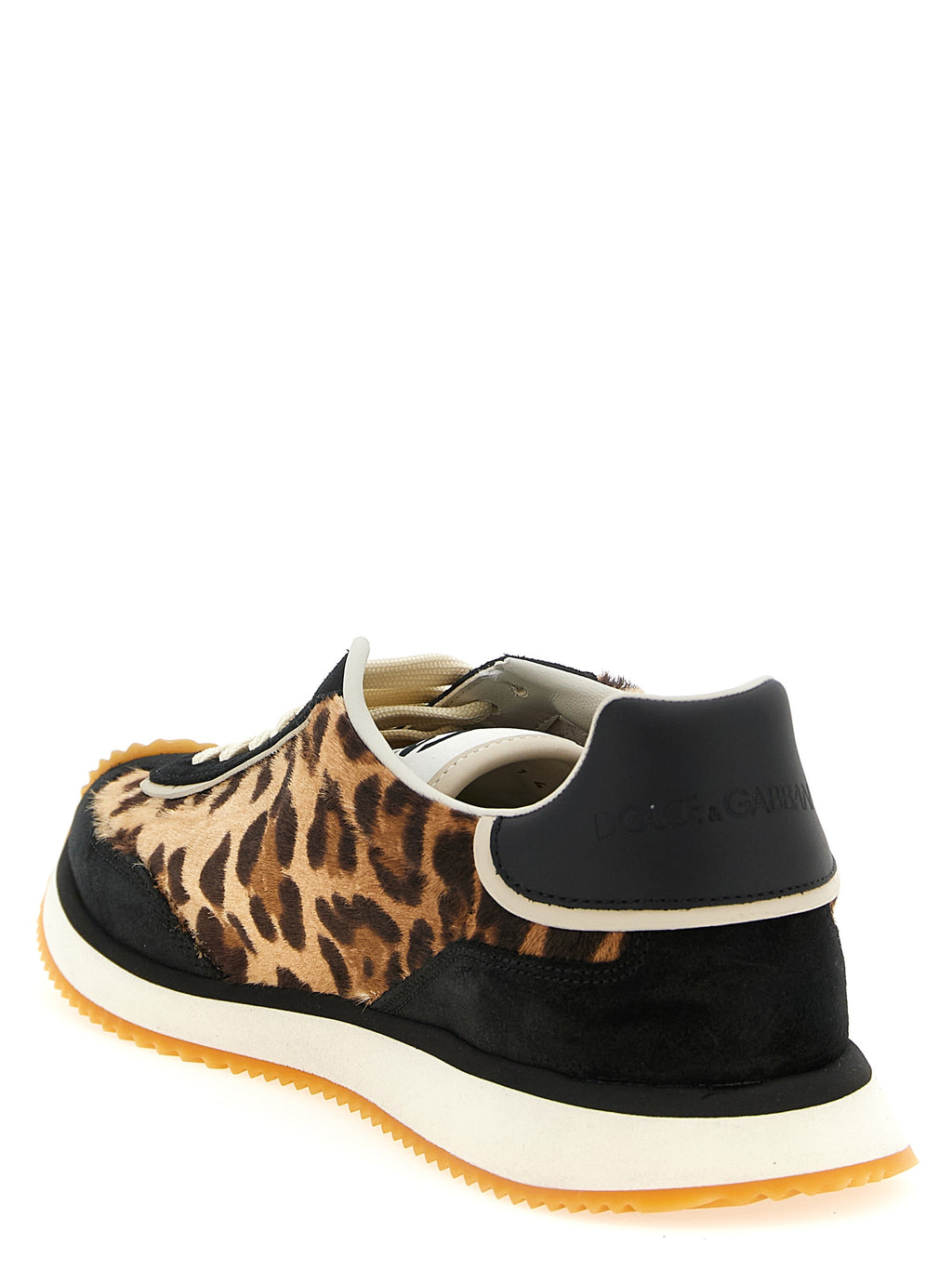 Dolce & Gabbana | Multicolor Calfskin Low Top Sneakers