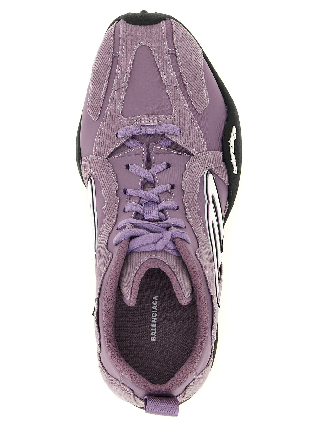 Balenciaga | Purple Polyester Athletic Sneakers