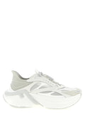 Fendi | Gray Calfskin Athletic Sneakers