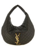 Saint Laurent | Brown Lamb Leather Shoulder Bag