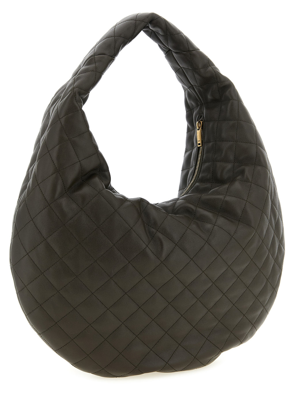 Saint Laurent | Brown Lamb Leather Shoulder Bag