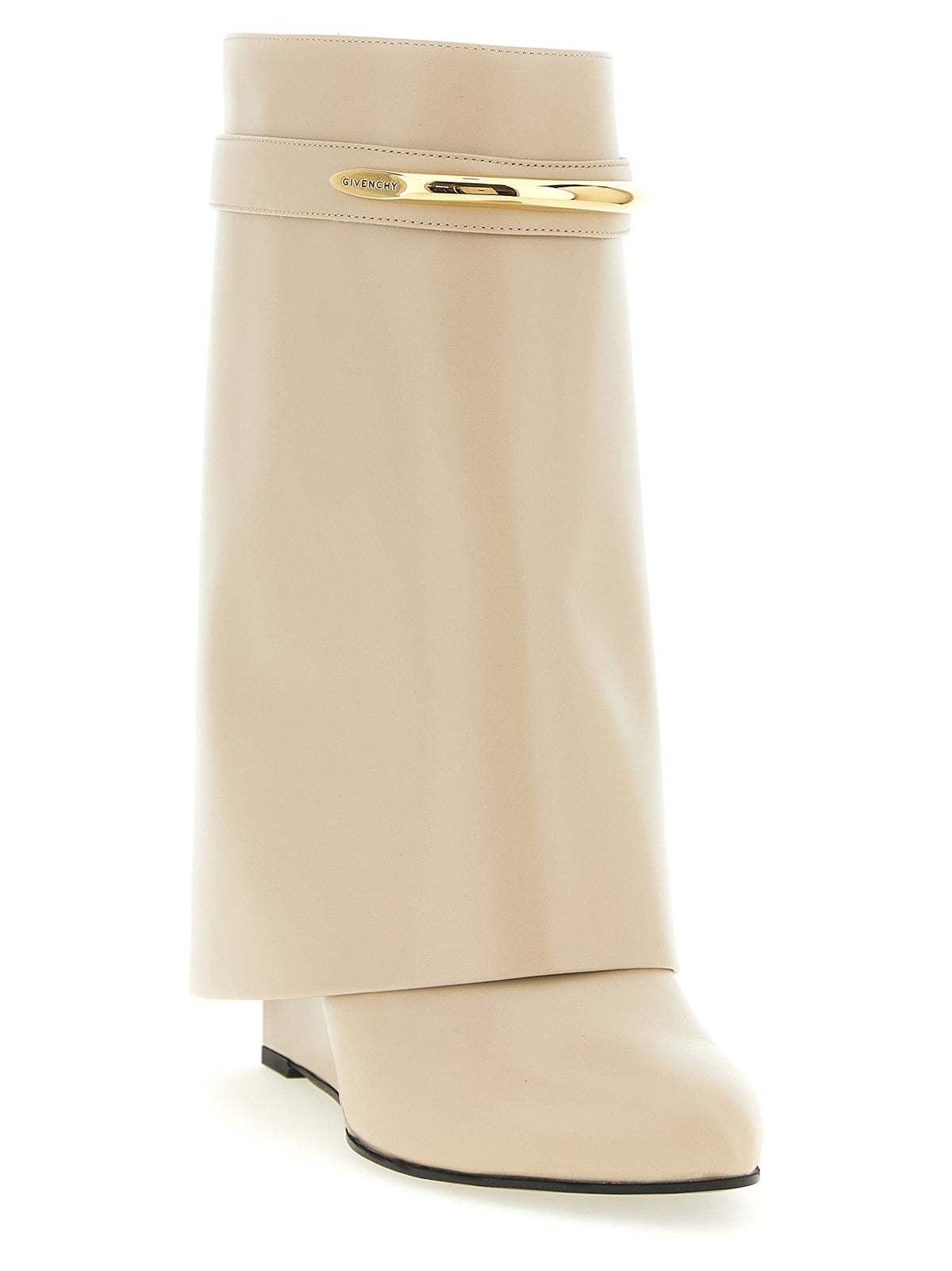Givenchy | Beige Calfskin Ankle Boots