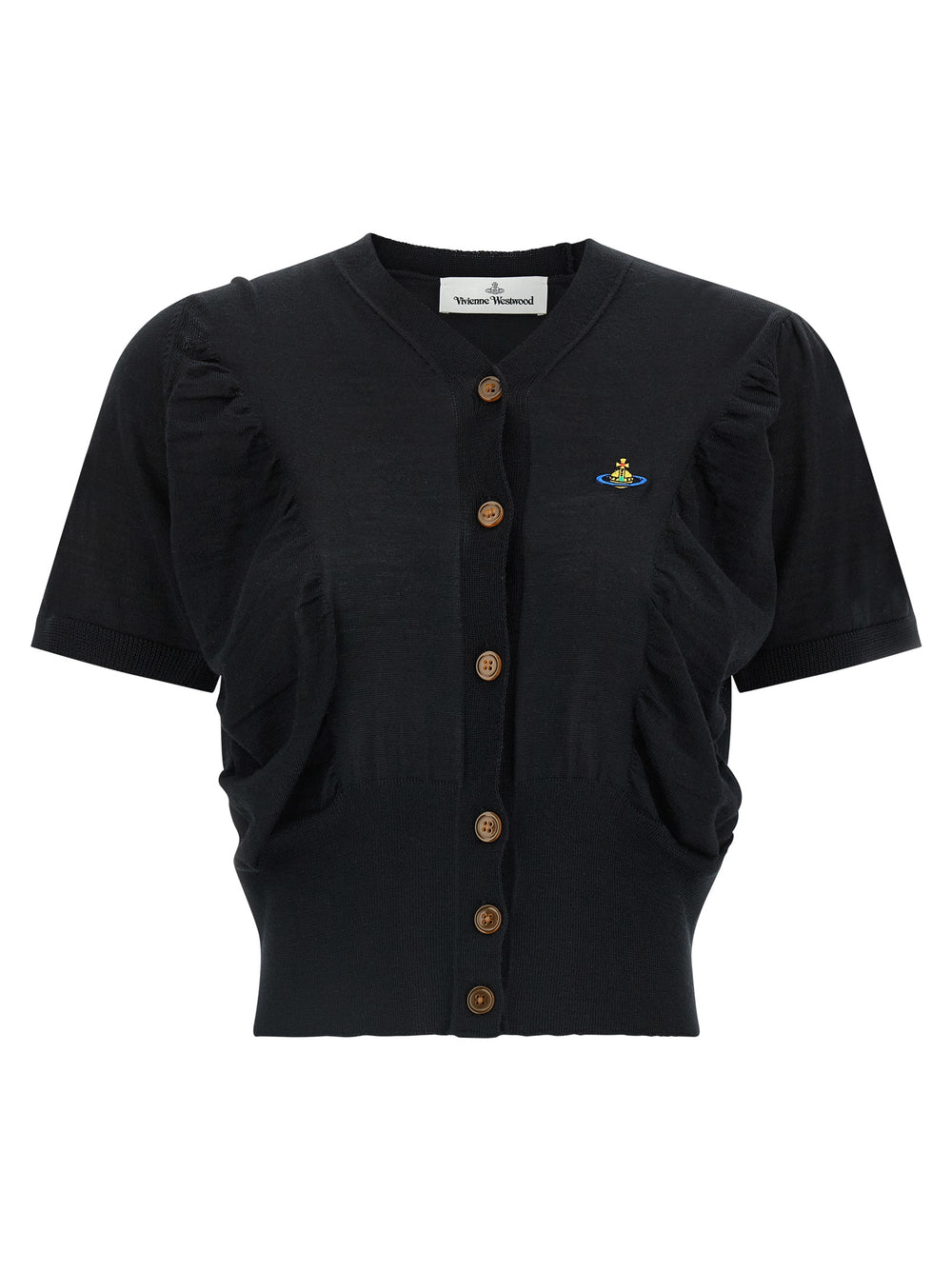 Vivienne Westwood | Black Wool Cardigan