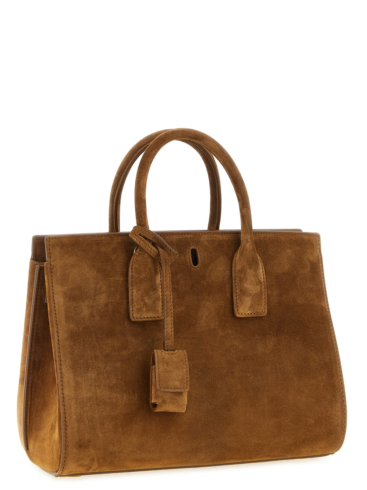 Saint Laurent | Brown Calfskin Handbag