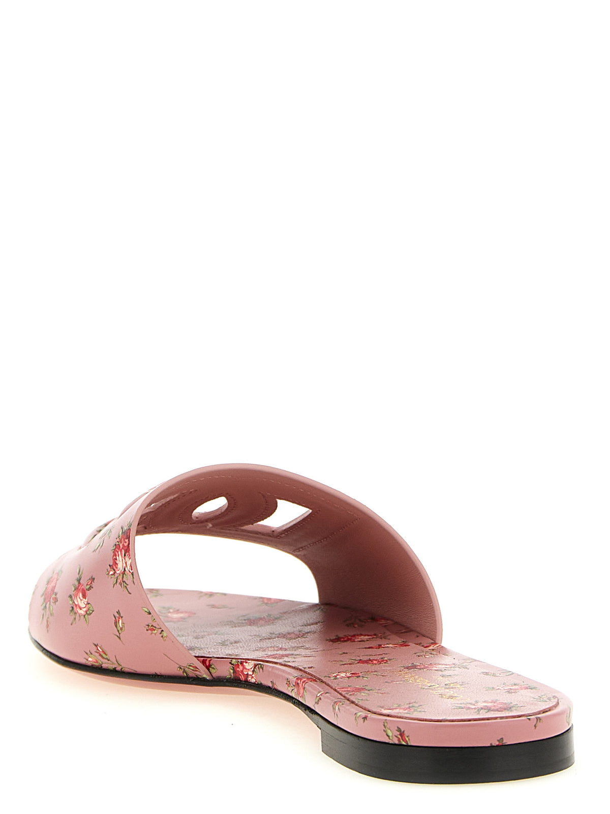 Dolce & Gabbana | Multicolor Calfskin Slides