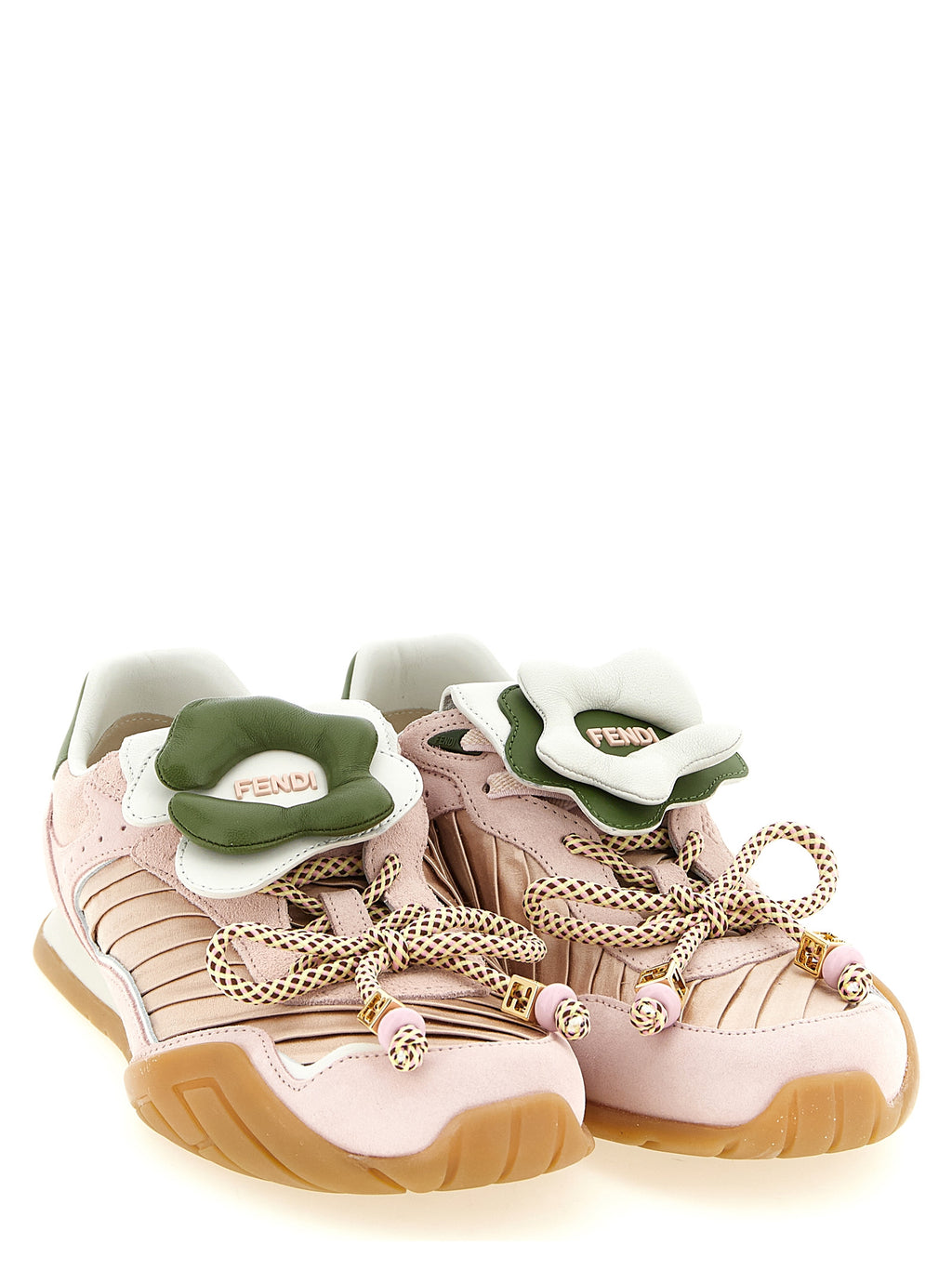 Fendi | Multicolor Calfskin Athletic Sneakers