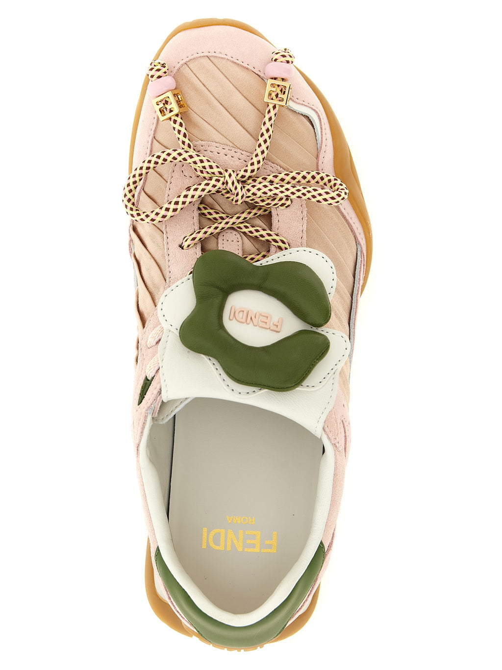 Fendi | Multicolor Calfskin Athletic Sneakers