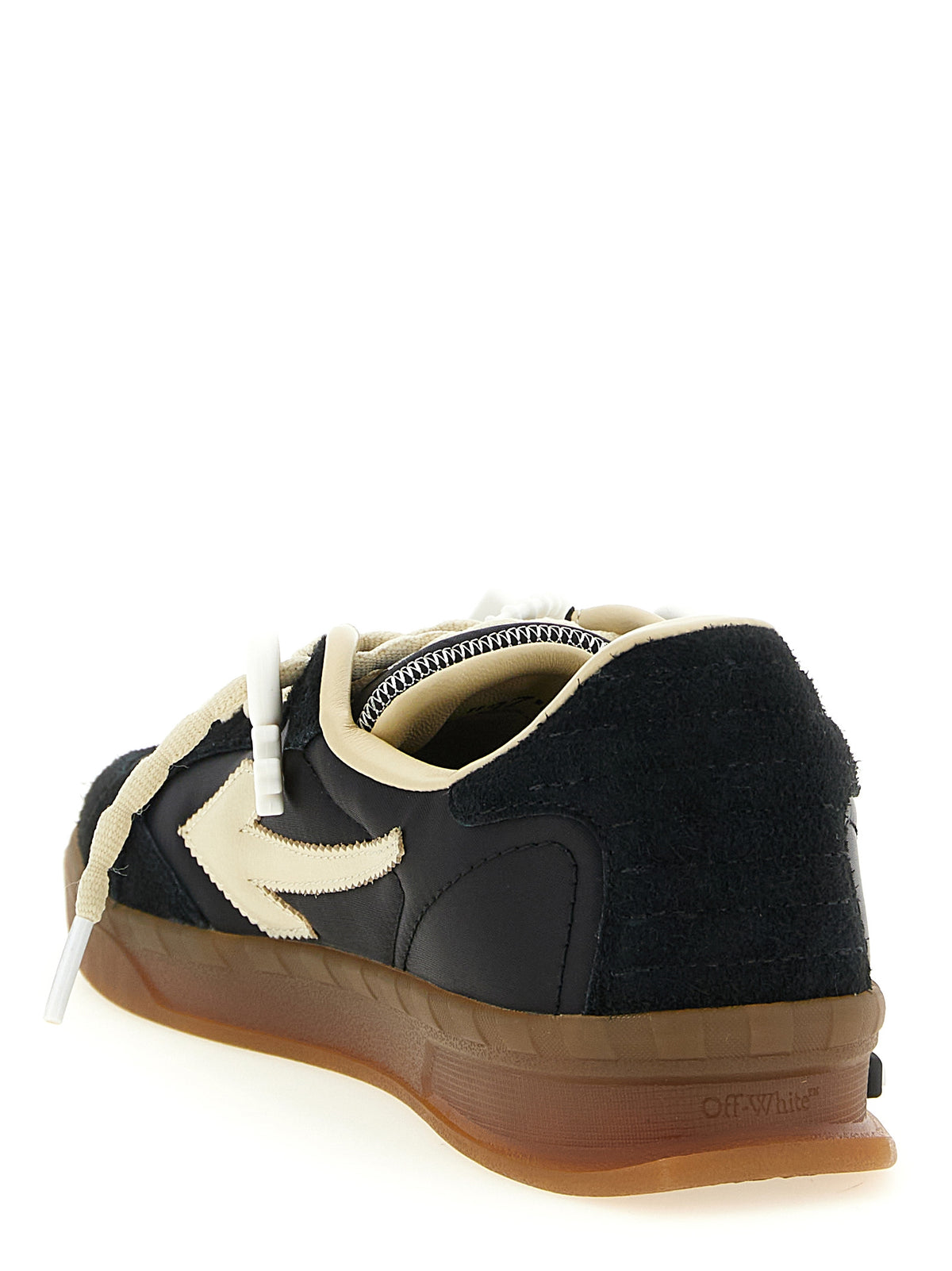 Off-White | Black Nylon Athletic Sneakers