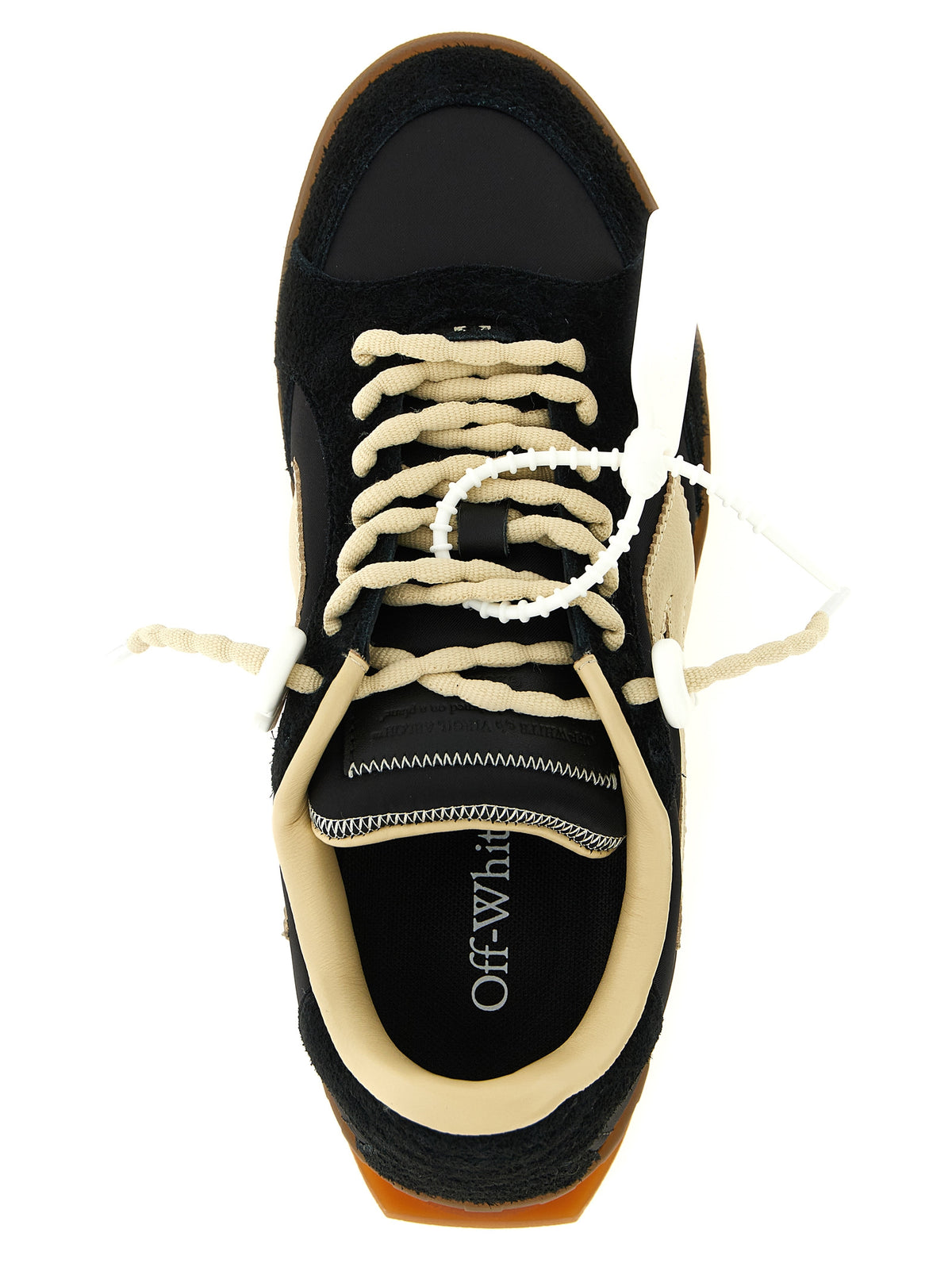 Off-White | Black Nylon Athletic Sneakers
