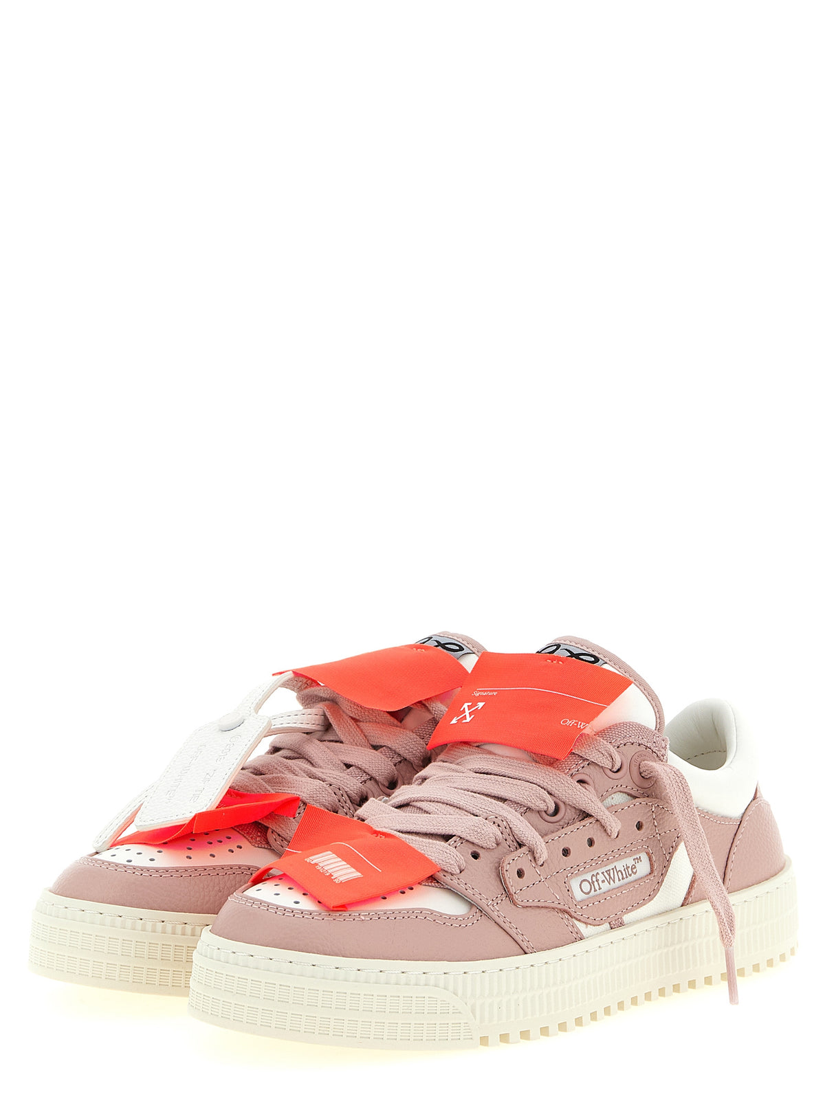 Off-White | Multicolor Leather Low Top Sneakers
