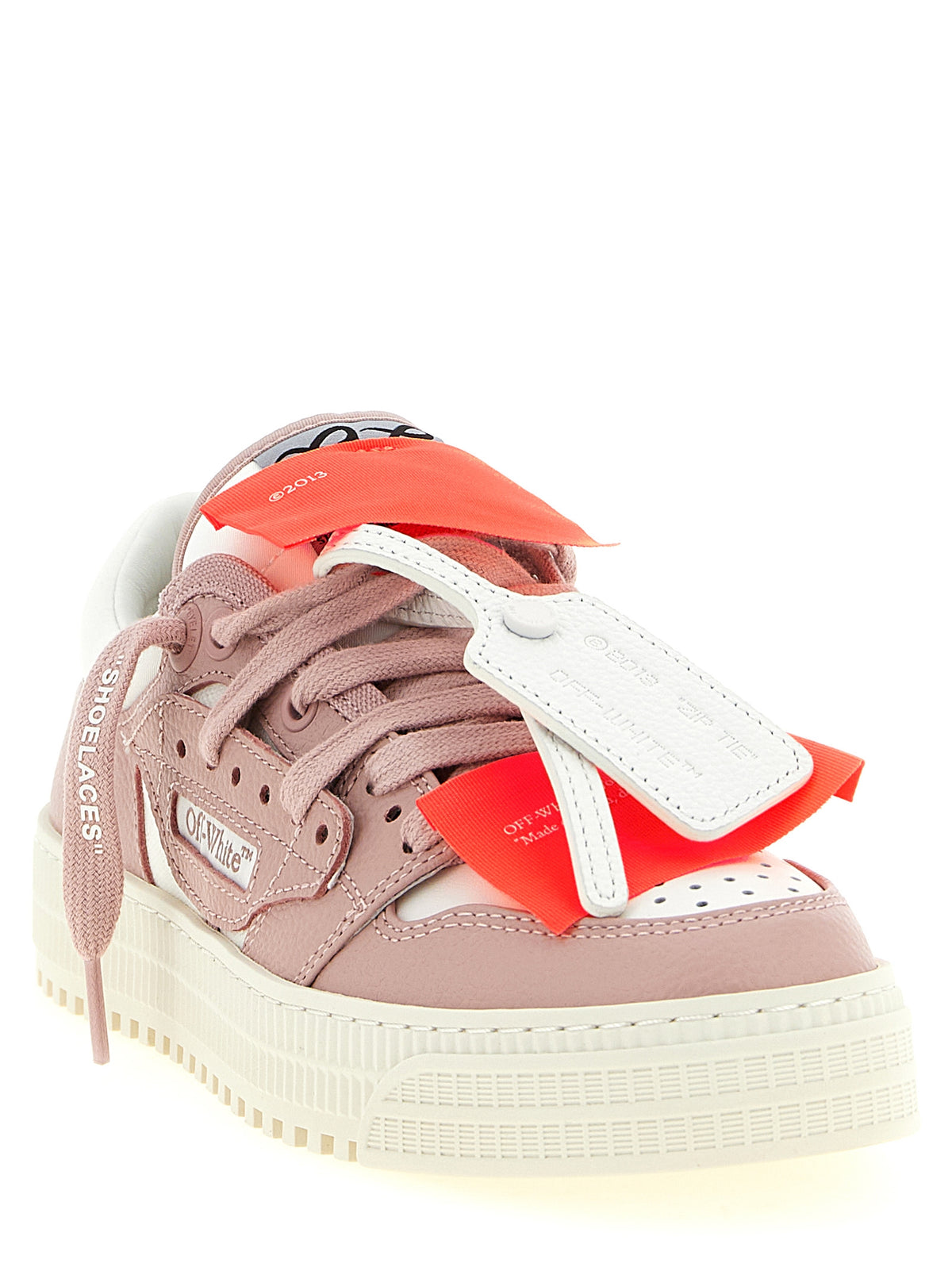 Off-White | Multicolor Leather Low Top Sneakers