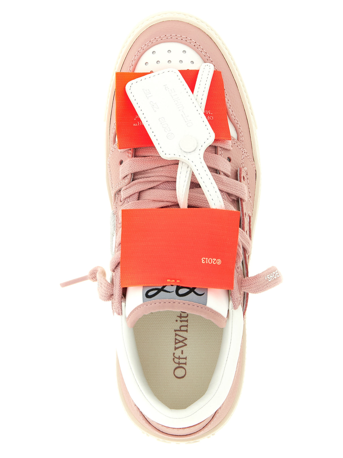 Off-White | Multicolor Leather Low Top Sneakers