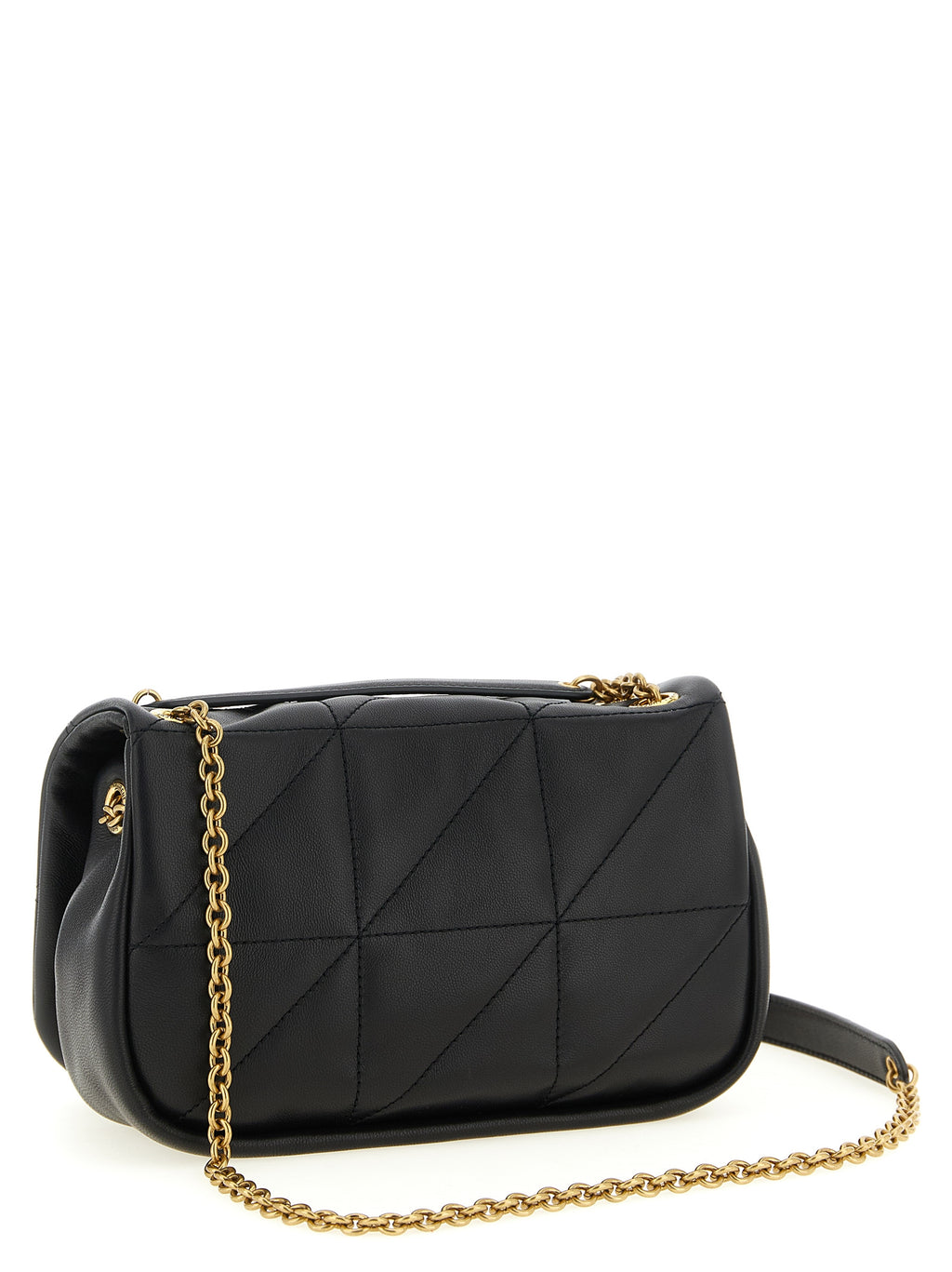 Saint Laurent | Black Lamb Leather Shoulder Bag