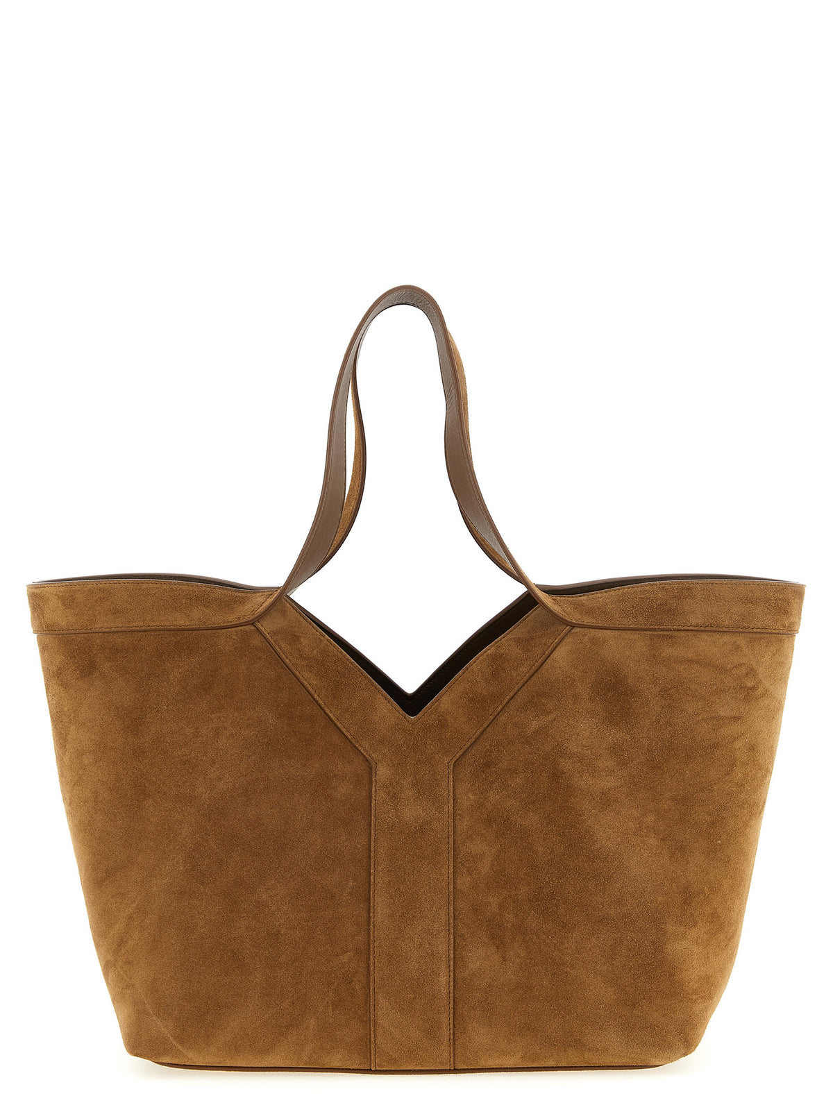 Saint Laurent | Brown Calfskin Tote Bag
