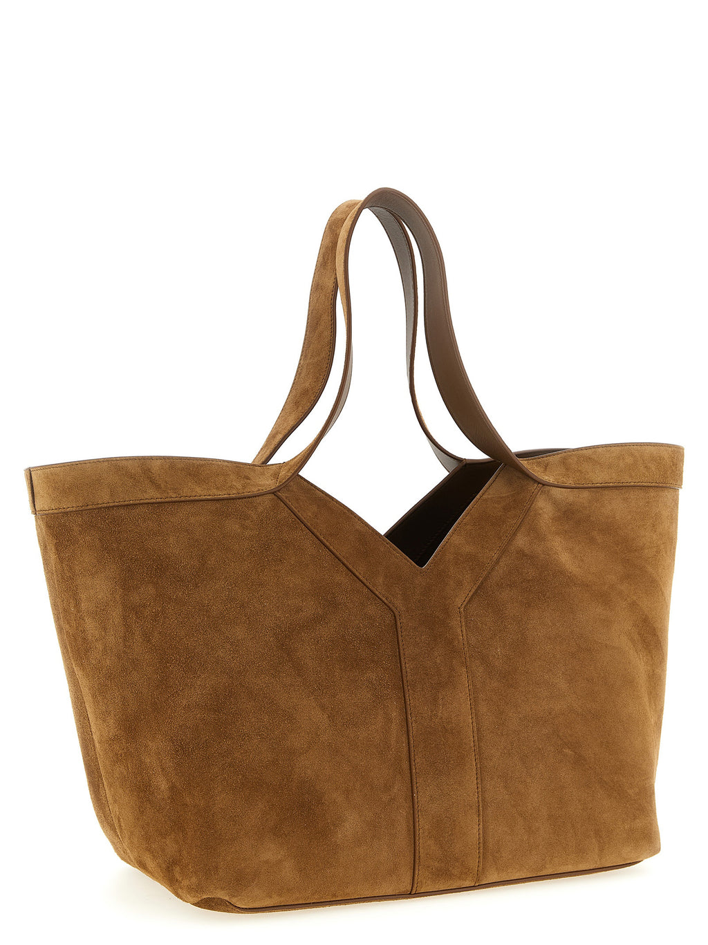 Saint Laurent | Brown Calfskin Tote Bag