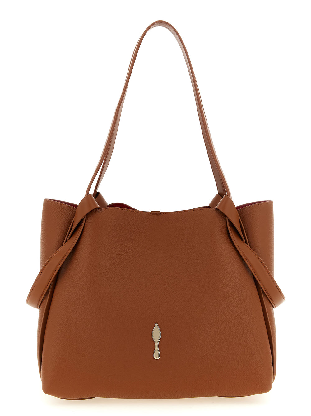 Christian Louboutin | Brown Calfskin Tote Bag