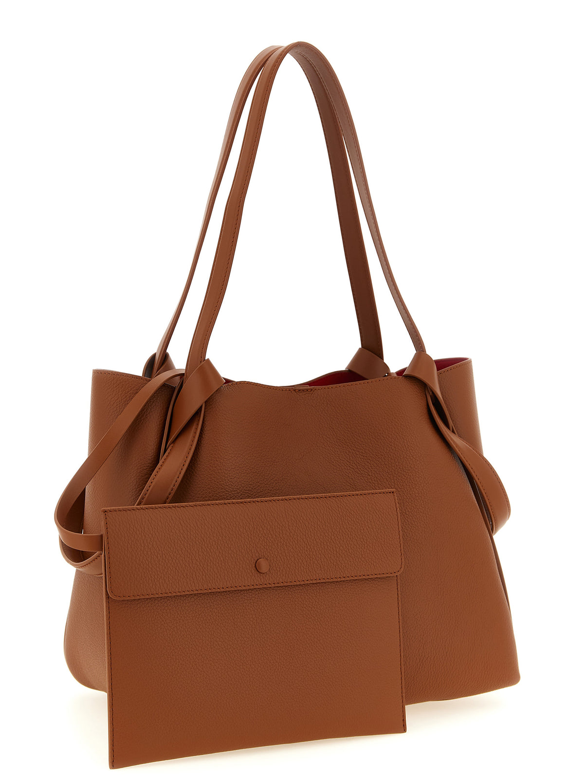 Christian Louboutin | Brown Calfskin Tote Bag