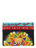 Dolce & Gabbana | Multicolor Cotton Cardholder