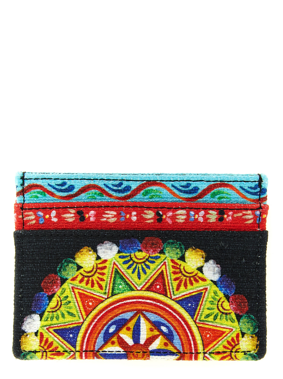 Dolce & Gabbana | Multicolor Cotton Cardholder