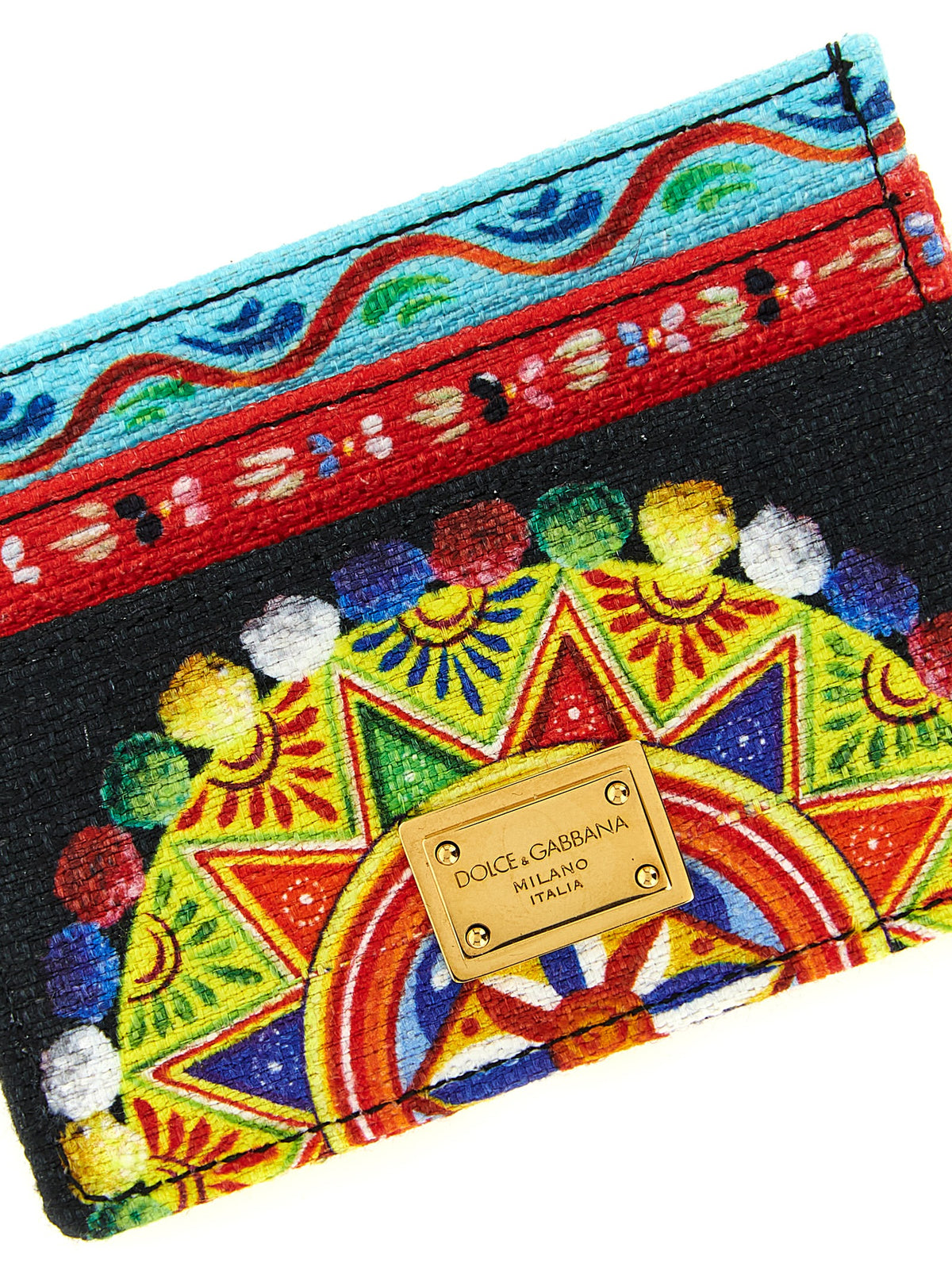 Dolce & Gabbana | Multicolor Cotton Cardholder
