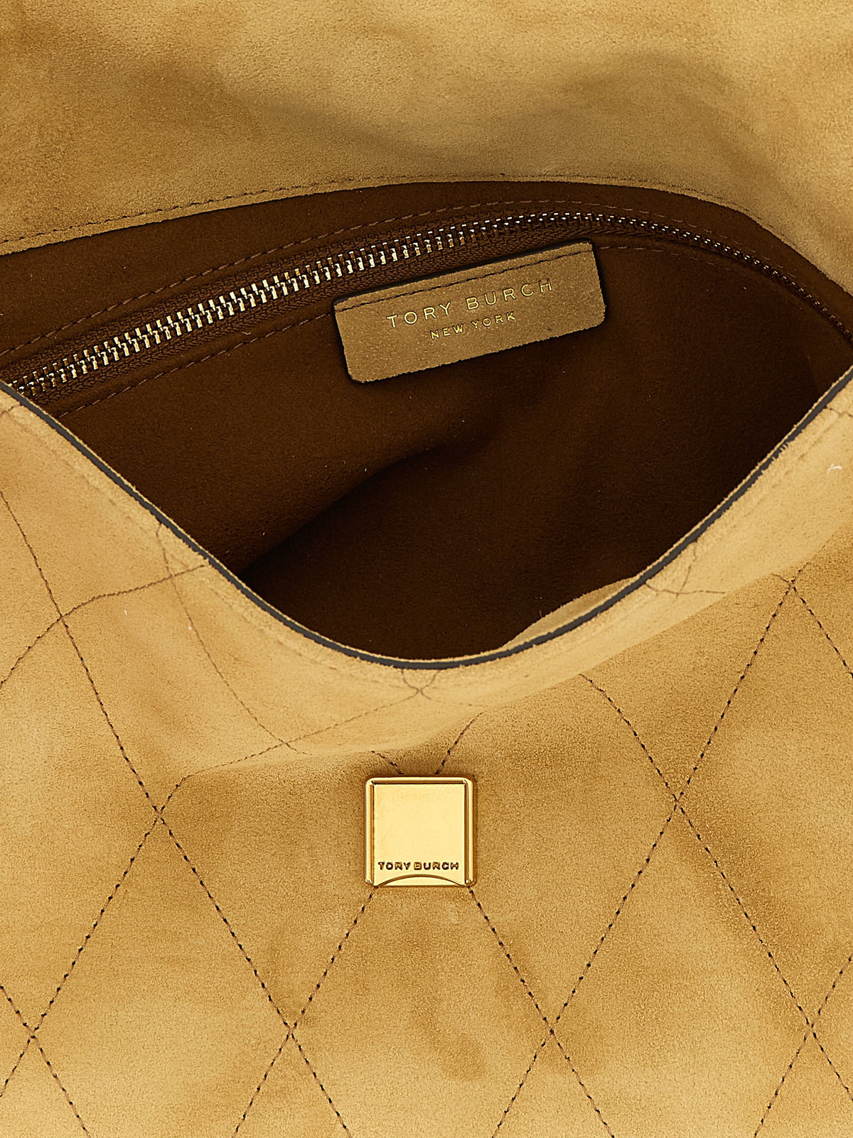 Tory Burch | Beige Calfskin Shoulder Bag