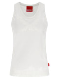 Diesel | White Cotton Tank Tops