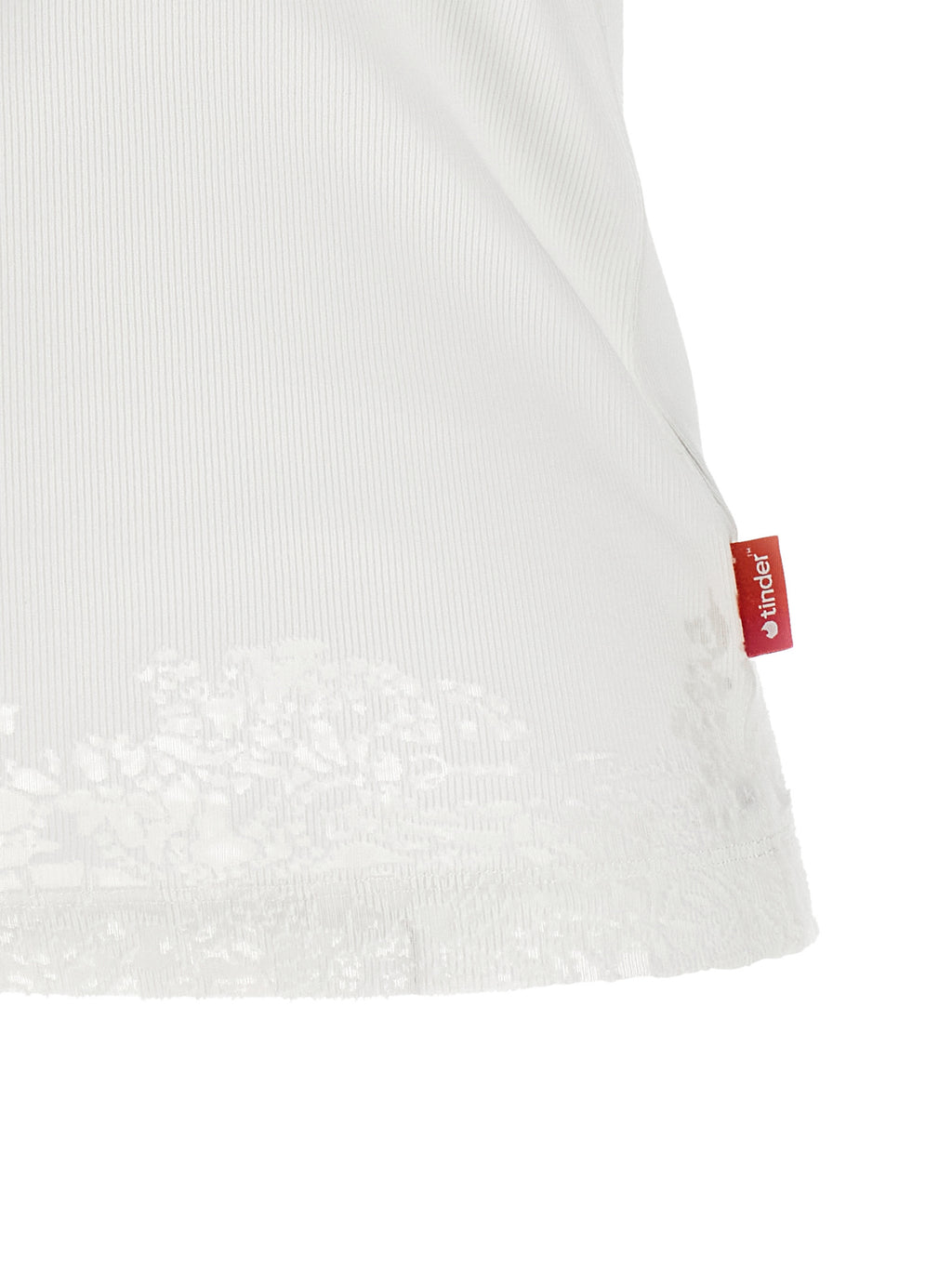 Diesel | White Cotton Tank Tops