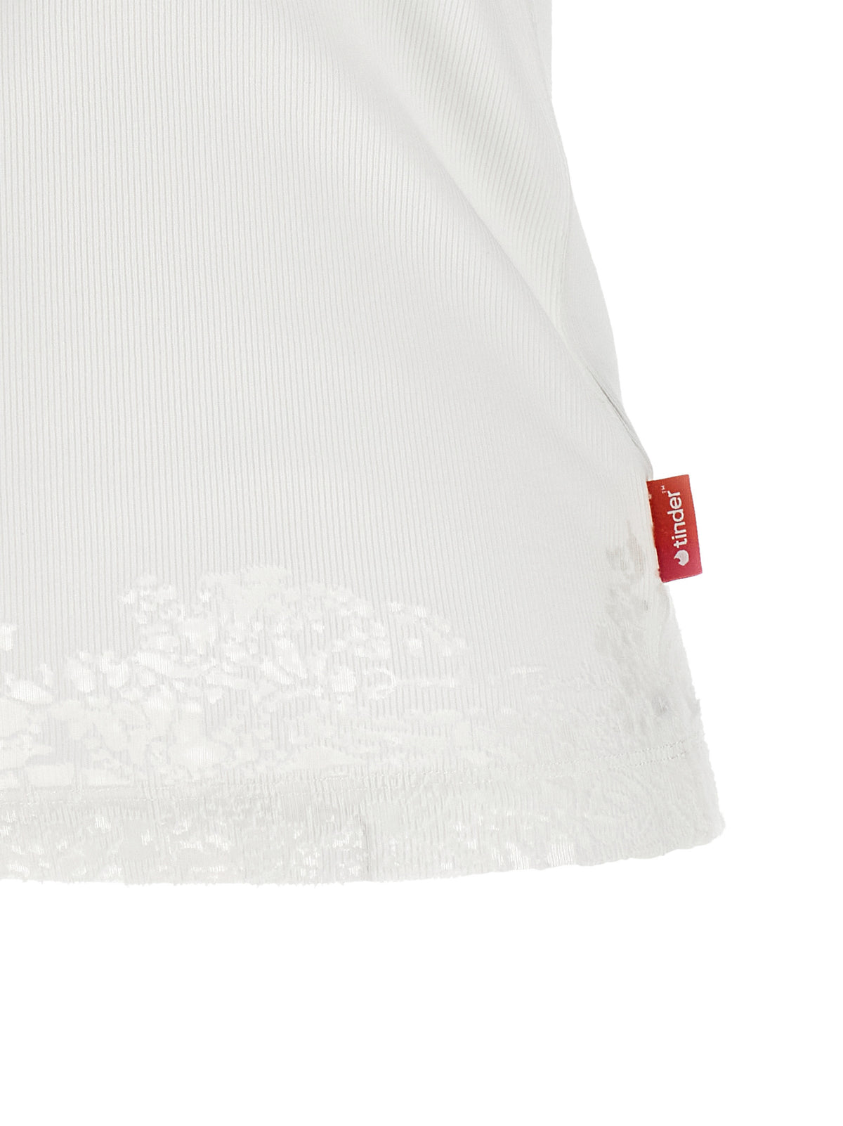 Diesel | White Cotton Tank Tops