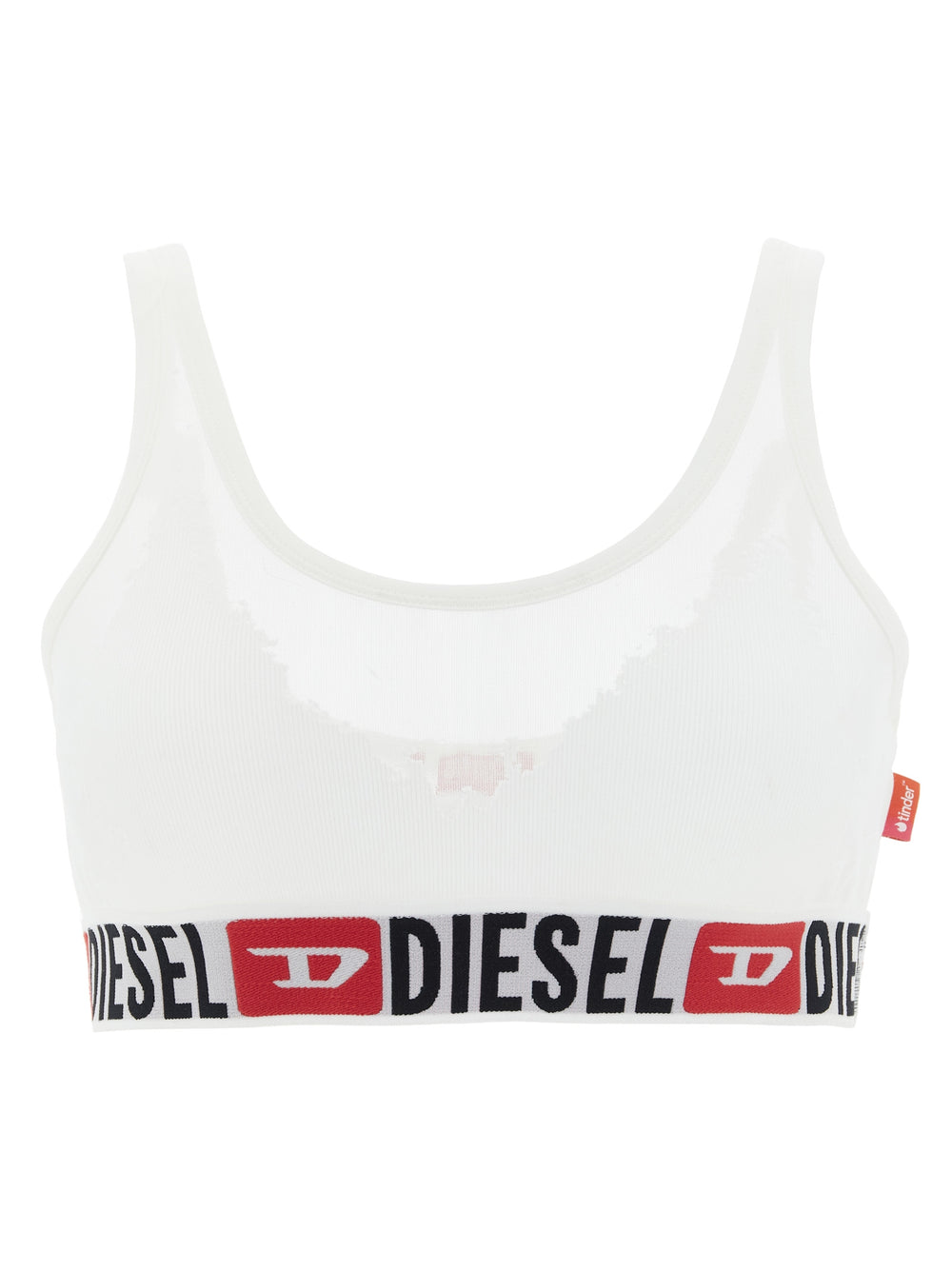 Diesel | White Cotton Bra