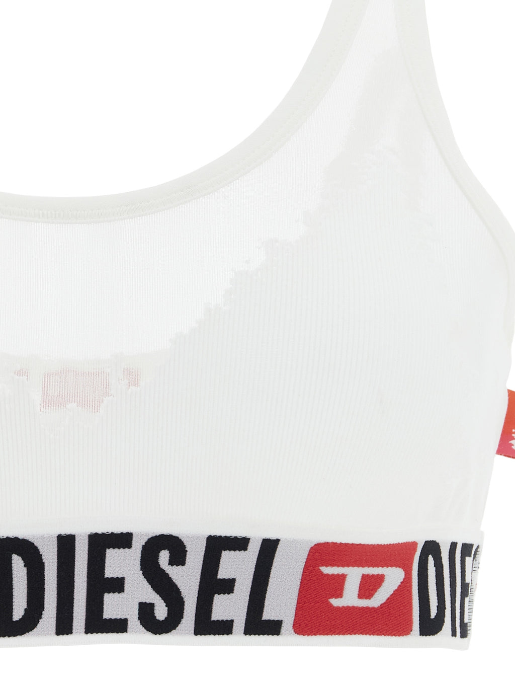 Diesel | White Cotton Bra