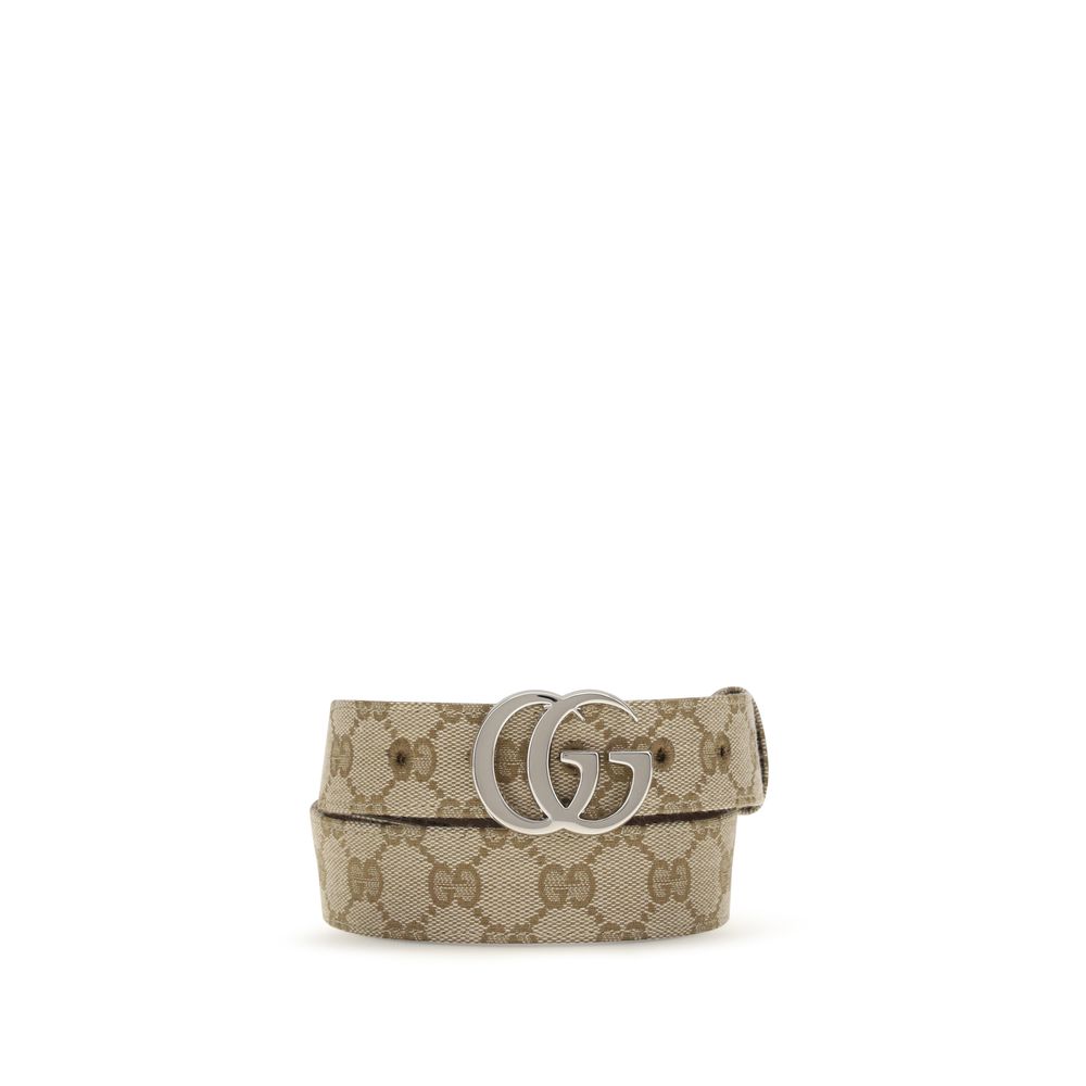 Gucci | Beige Fabric Regular Belt