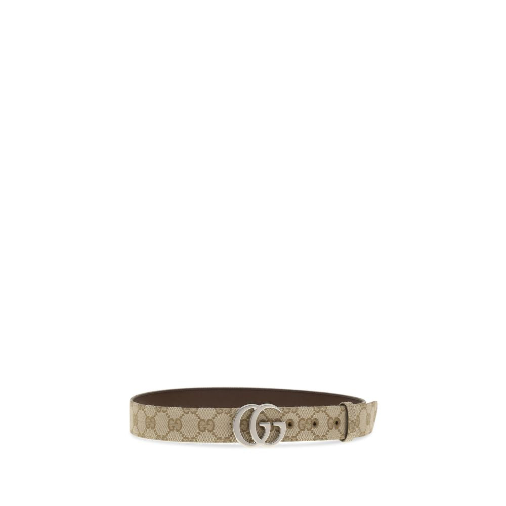 Gucci | Beige Fabric Regular Belt