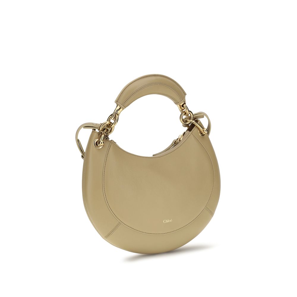Chloé | Beige Calf Leather Bos Taurus Shoulder Bag