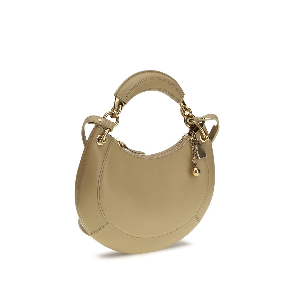Chloé | Beige Calf Leather Bos Taurus Shoulder Bag