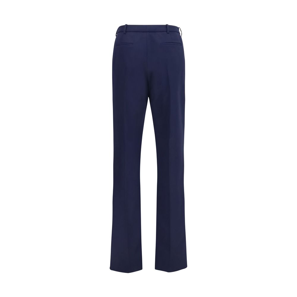 Balenciaga | Blue Wool Oves Aries Pants