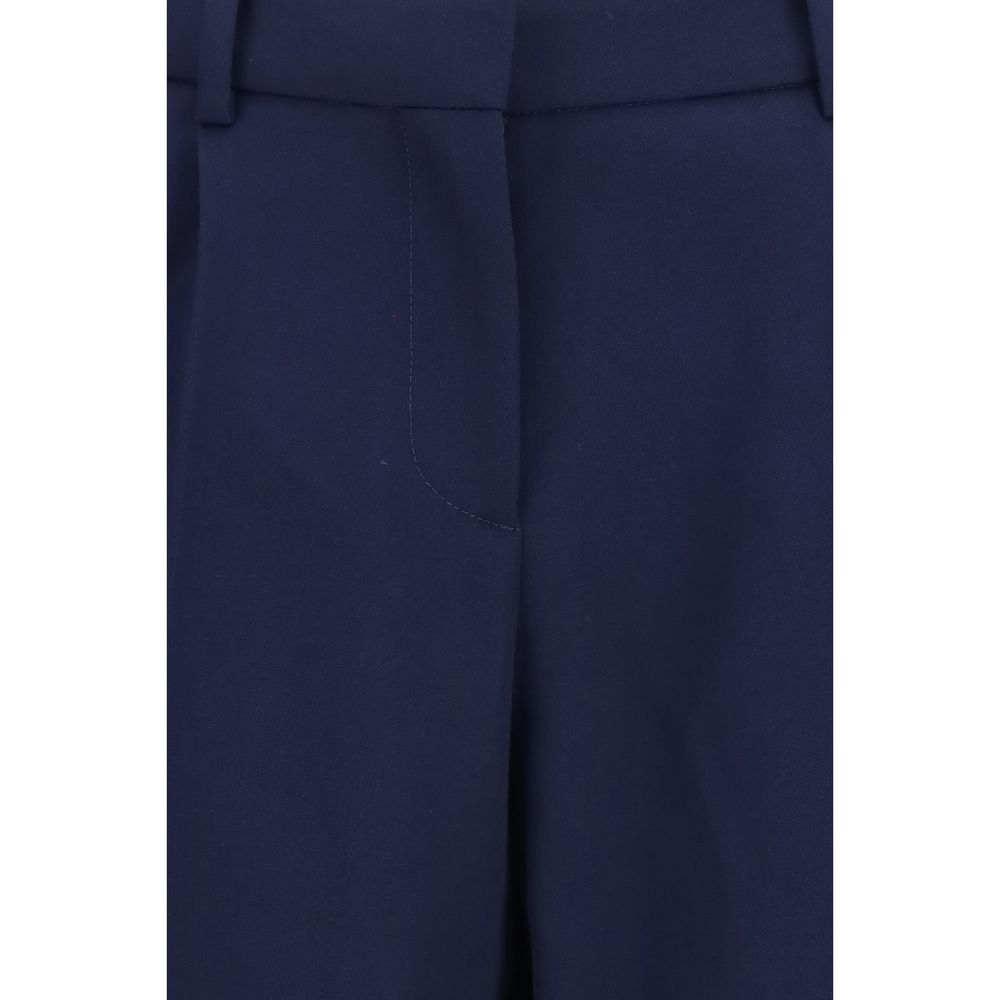 Balenciaga | Blue Wool Oves Aries Pants