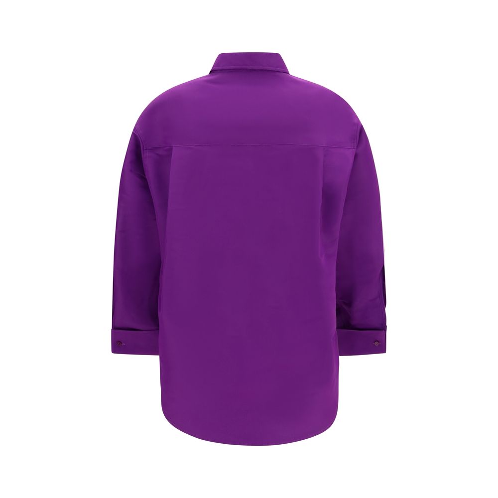 Balenciaga | Purple Cotton Shirt