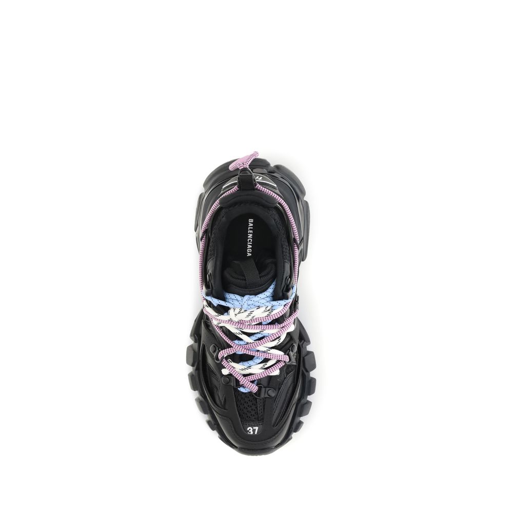 Balenciaga | Black Polyester Athletic Sneakers