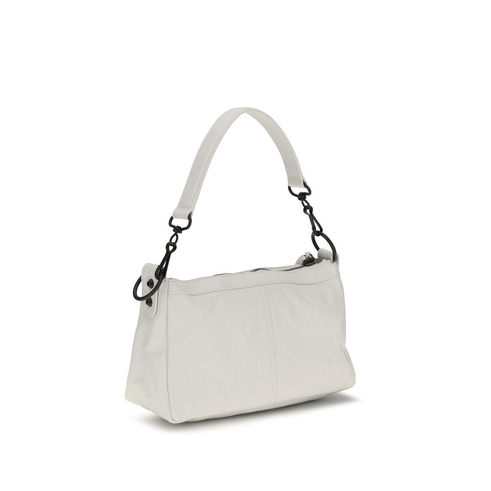 Balenciaga | White Lamb Ovis Aries Shoulder Bag