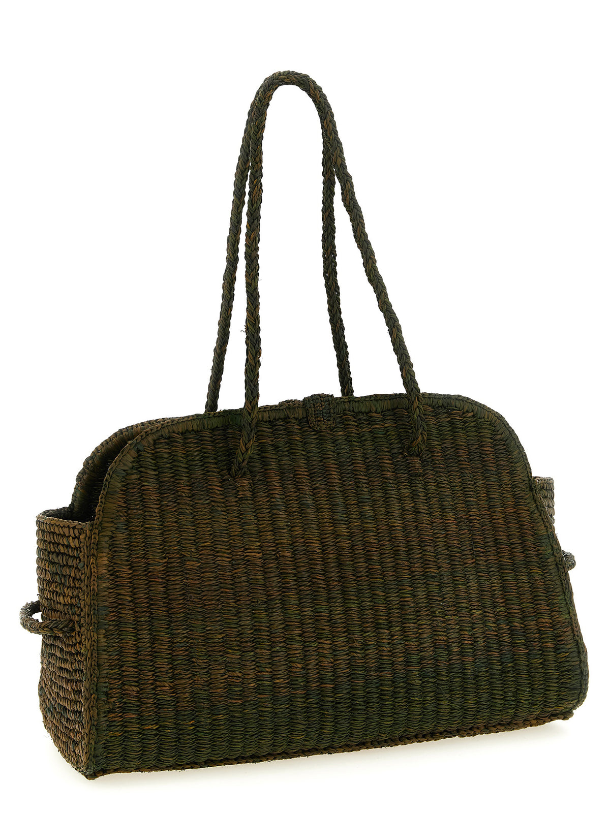Jacquemus | Bicolor Raffia Tote Bag