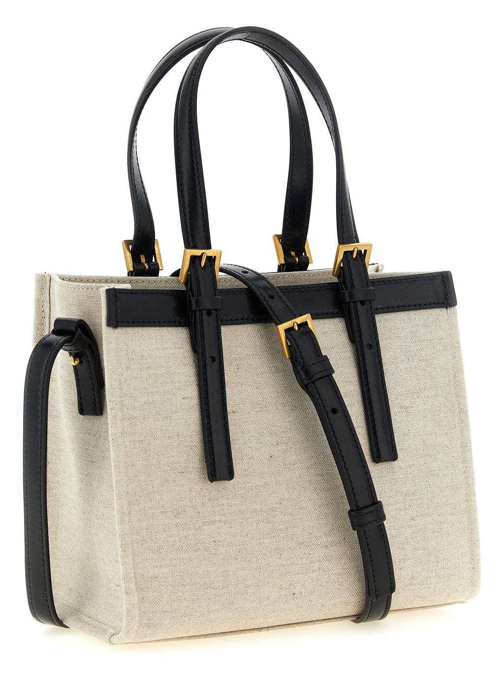 Versace | Beige Linen Tote Bag
