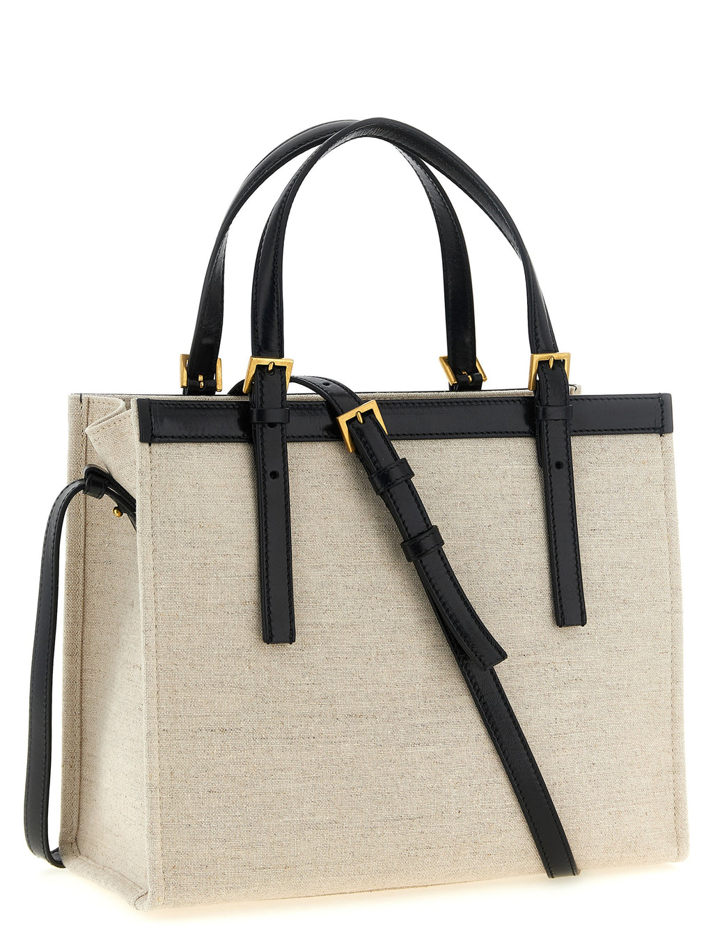 Versace | Beige Leather Tote Bag