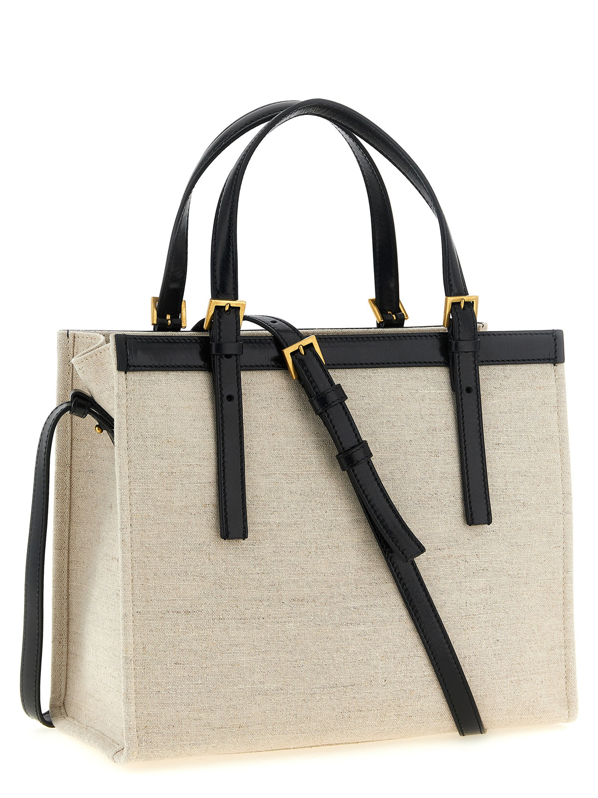 Versace | Beige Leather Tote Bag