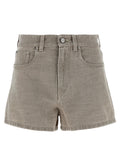 Fendi | Beige Cotton Bermuda Shorts
