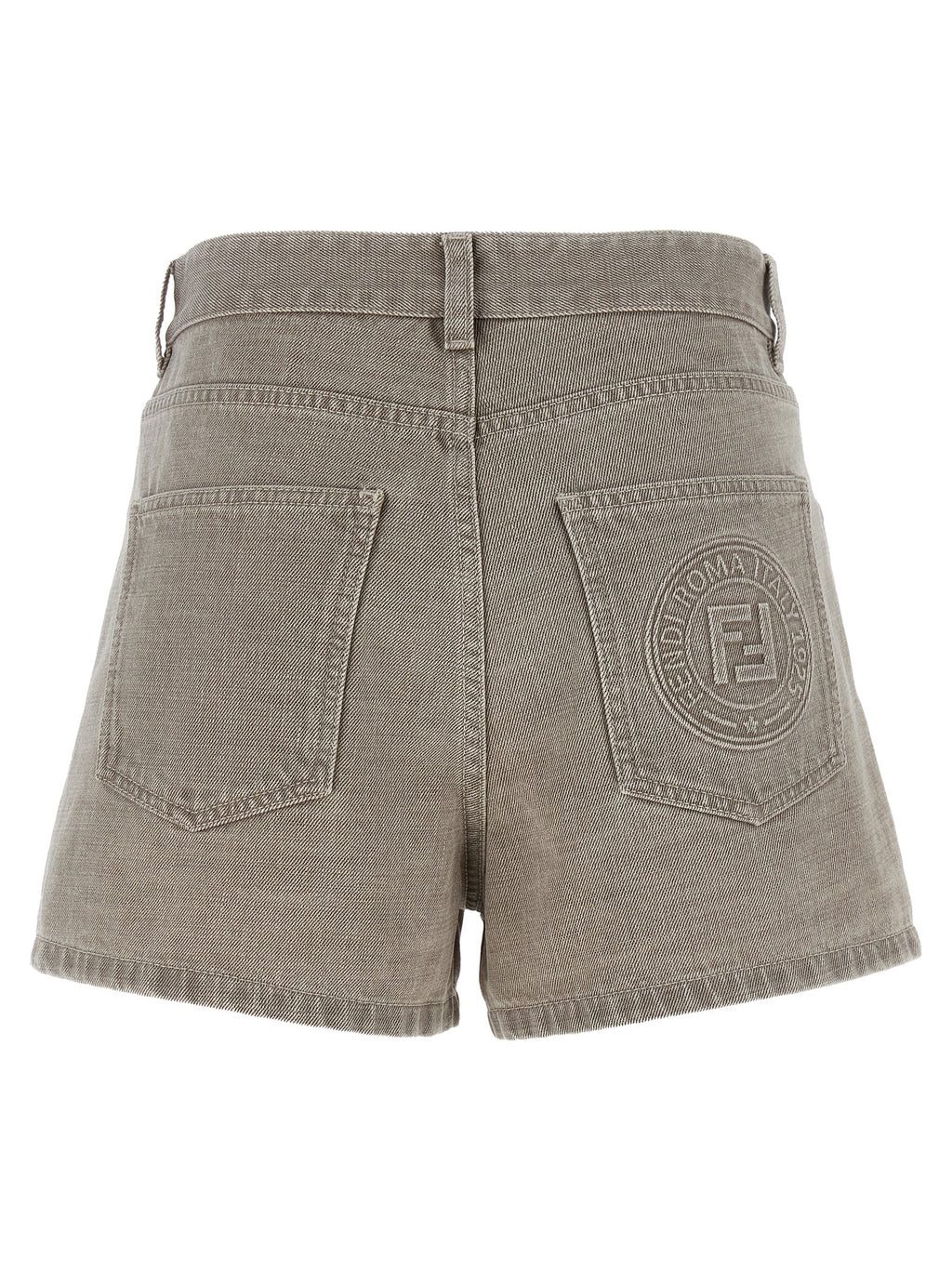 Fendi | Beige Cotton Bermuda Shorts
