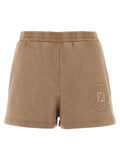 Fendi | Brown Cotton Bermuda Shorts