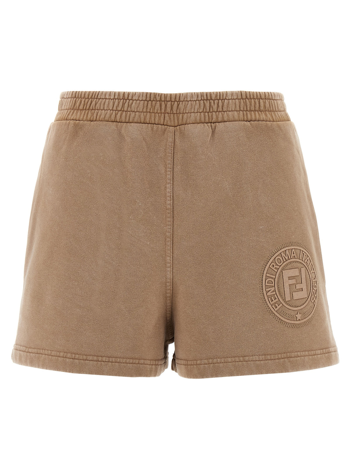 Fendi | Brown Cotton Bermuda Shorts