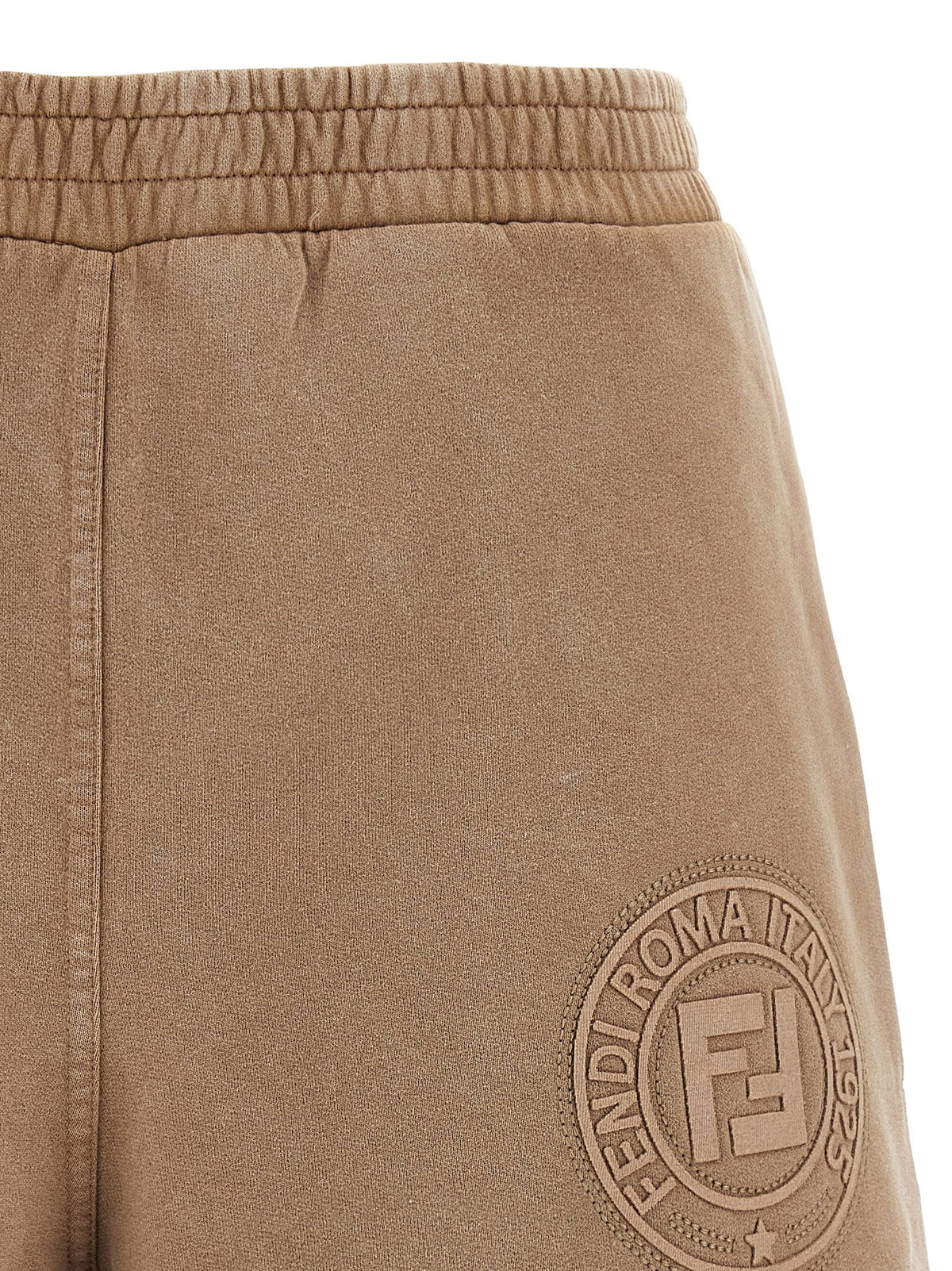 Fendi | Brown Cotton Bermuda Shorts