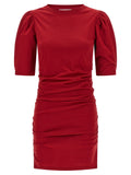 Isabel Marant | Red Cotton Short Dress