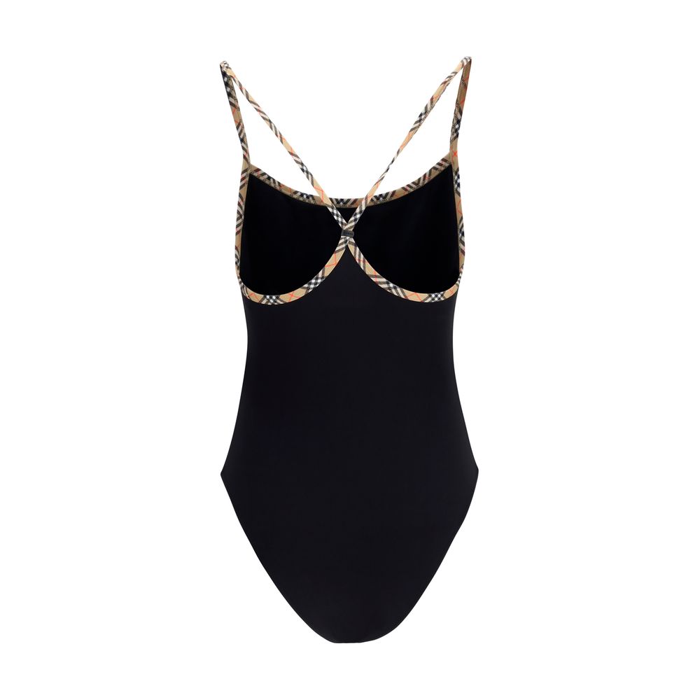 Burberry | Black Polyamide One-Piece Swimsuit